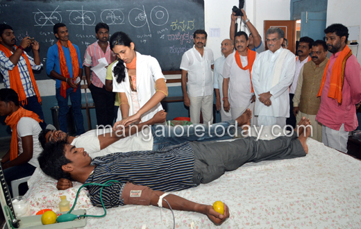 VHP organises blood donation camp